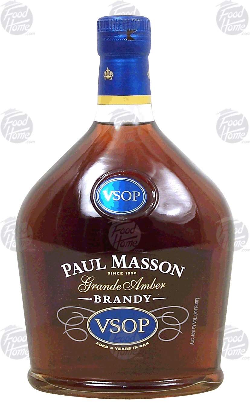 Paul Masson Grande Amber Brandy Vs VSOP brandy aged 4 years, 40% alc. by vol. Full-Size Picture